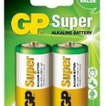 GP-SUPER(ALKALINE BATTERIES)-D (2PCS)