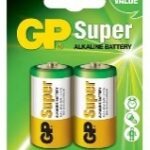 GP-SUPER(ALKALINE BATTERIES)-C (2PCS)