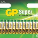 SUPER ALKALINE AAA 12 BATTERIES